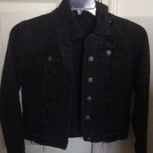 RUE21 , size small , black, jacket, cute,jean jackets
